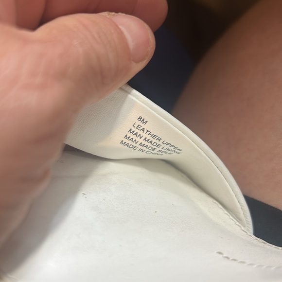 Gianni Bini Joenah Two Piece Ankle Strap Block Heel Dress Sandals White Size 8 - Picture 7 of 9